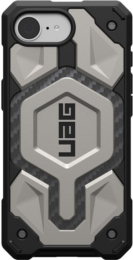UAG - Coque Monarch Pro Mag pour iPhone 16e (2025) - titane | titane