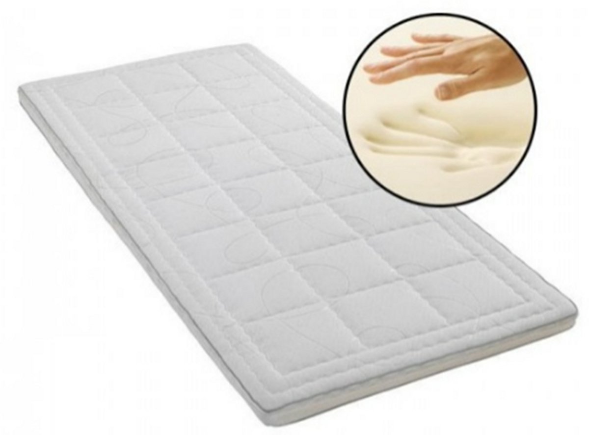 Nessa® 180x200 Topper NASA Deluxe 300 Wit