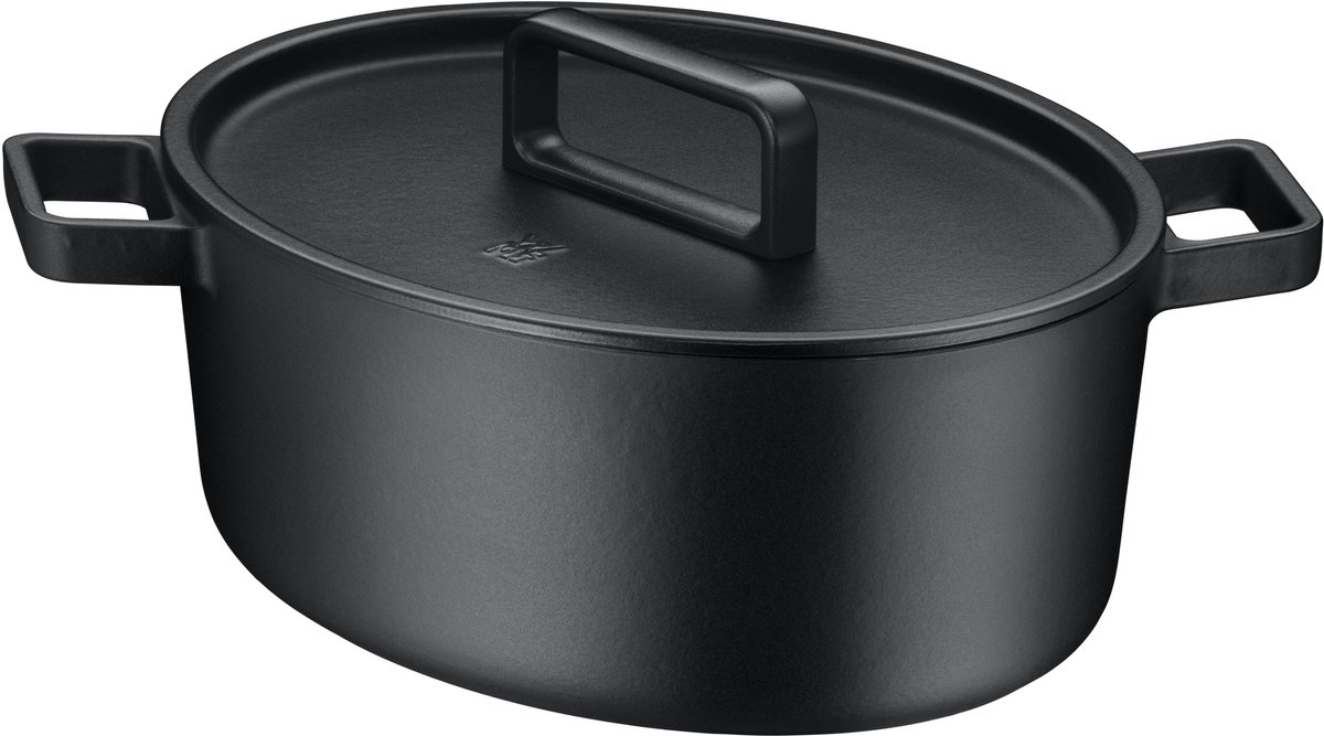WMF Flavour - Braadpan - Ovaal - 33 x 26 cm - Inductie - RVS - Geschikt voor Oven
