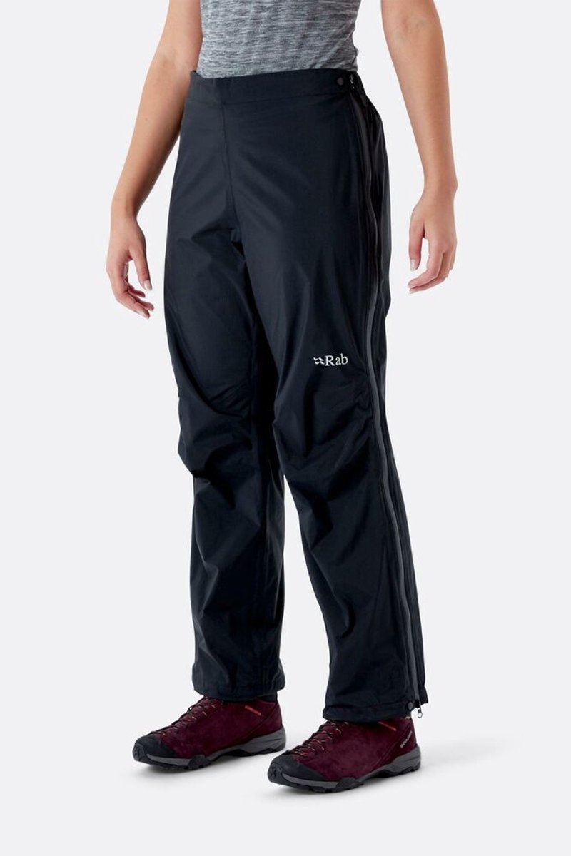 Rab Downpour Plus 2.0 Pants Wmns QWG-81 Zwart