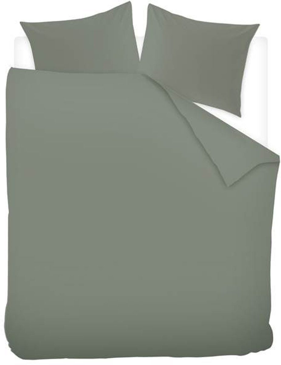 Ivorlyn Appledore Dekbedovertrek - Lits-jumeaux - 240x200/220 cm - Khaki