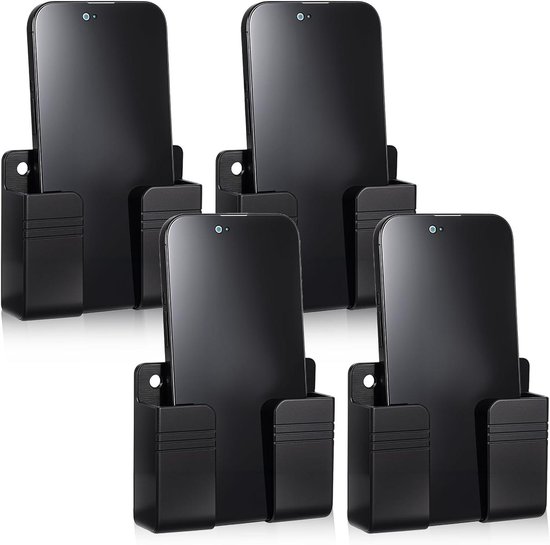 QeeHeng Douche Telefoonhouder, Waterdichte Mobiele Telefoon Houder Box, Badkamer Telefoon Plank Douche Glas Spiegel Douche Mount Box Telefoonhouder Waterdicht, Anti-Fog (Blauw