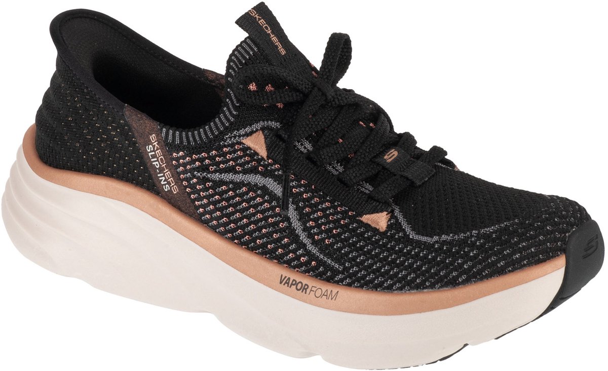 Black Knit / Rose Gold Trim