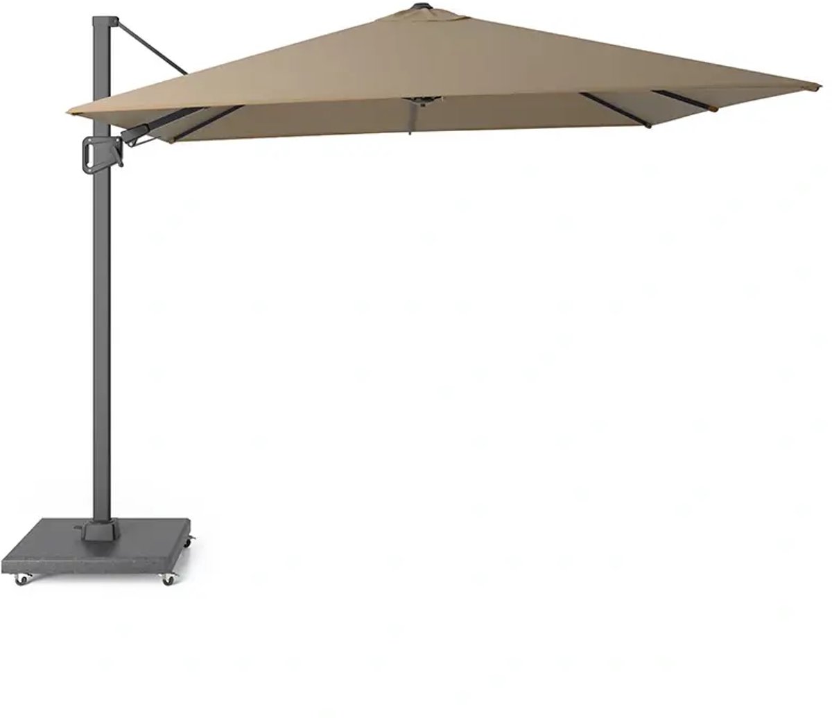 Halifax Zweefparasol 300x300 cm - Taupe