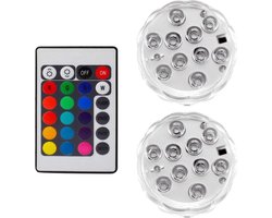 LED Lampenset - Rgb Led - Batterij - Onderwaterfunctionaliteit