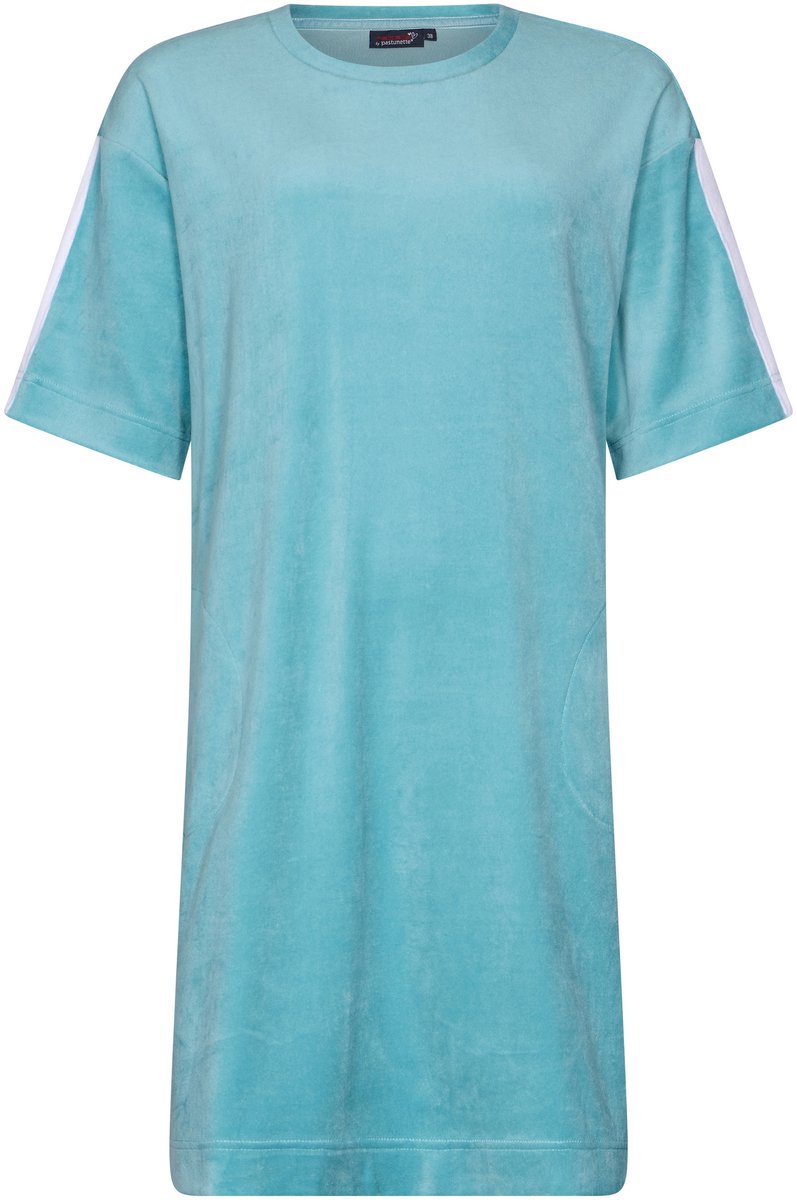 Rebelle Dames Nachthemd Rebelle - Tropical Turquoise - Velours
