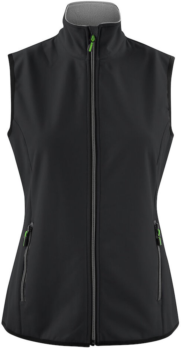 Printer Softshell Bodywarmer Vest Trial Lady 2261060 Zwart
