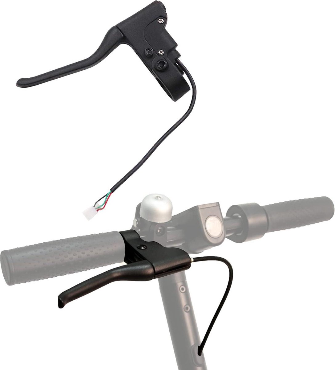 Linker greep remhendel compatibel voor Xiao-mi 1S-M365-PRO - reserveonderdeel voor elektrische scooter .