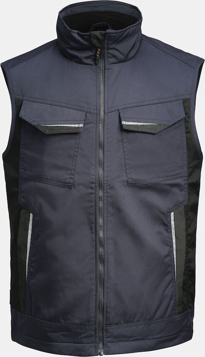 Jobman 7517 Service Vest Lined 65751720 - Navy - S