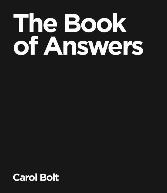 Book Of Answers - cover