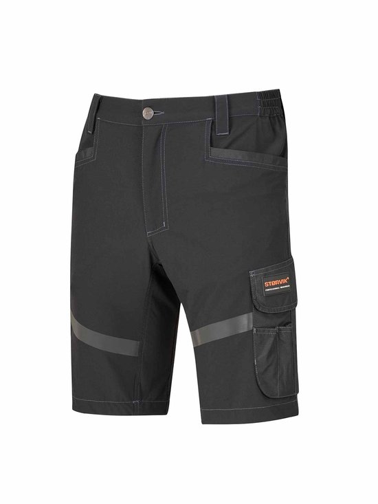 Short Stijn noir 4-way stretch Storvik - taille M