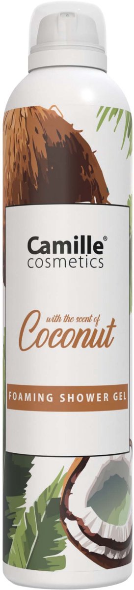 Camille Cosmetics | Foaming shower gel - Coconut - douchegel - 200ml