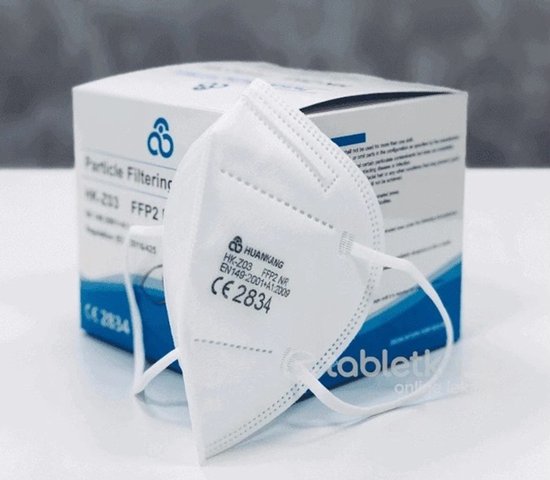 Huankang FFP2 NR mondmasker 10 stuks | Wit | Gelijk aan KN95