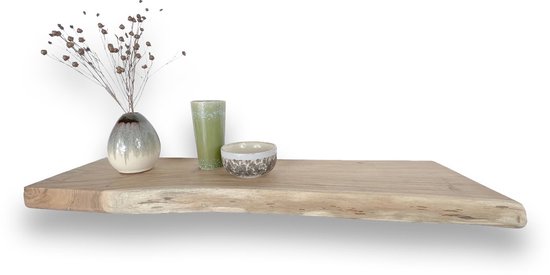 Wandplank van mango hout kopen? - - Stoer en Unieke Bedden