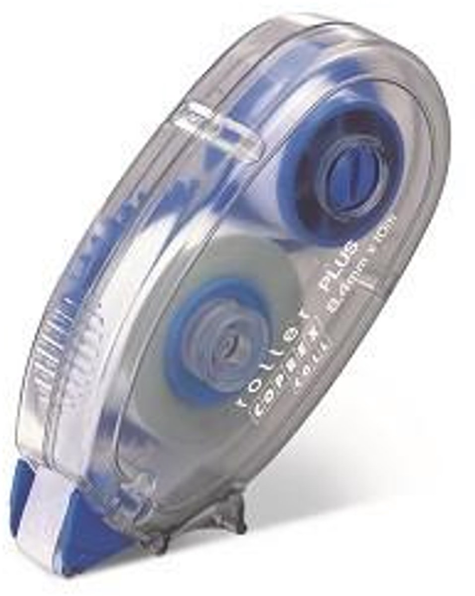 Lebez 6006 correctie film/tape 10 m Blauw, Transparant 1 stuk(s)
