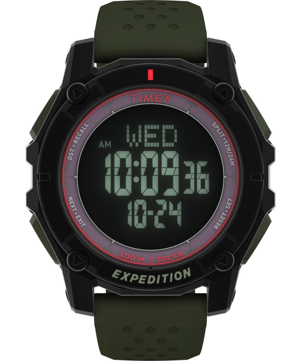 Timex Expedition North Ridge TW4B33700 Horloge - Siliconen - Groen - Ø 49 mm