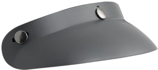 Rocc Classic Helmschirm Matt Schwarz