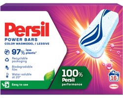 Persil Power Bars - Wasmiddeltabletten - Gekleurde Was - 16 Wasbeurten