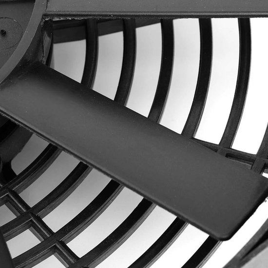 SOULONG Auto Motorkoelventilator, 12 inch, 12V 80W, 10 Bladen, ABS en Staal, 800 CFM, 2000 TPM, met Montageset, Universele Pasvorm