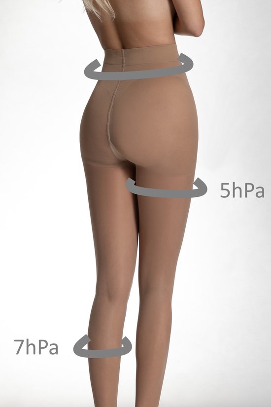 Thermo-panty voor dames, winter, warm, fleece, transparant, dik, rekbaar, hoge taille, slim panty, legging, een maat, One size