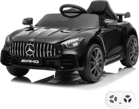 Mercedes GT-R AMG - Voiture Électrique Enfants 12V - 1 à 5 ans - Noir