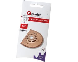 Qblades hardmetalen segmentzaagblad 75x0,2mm Starlock SL45 per stuk (QBL383094)