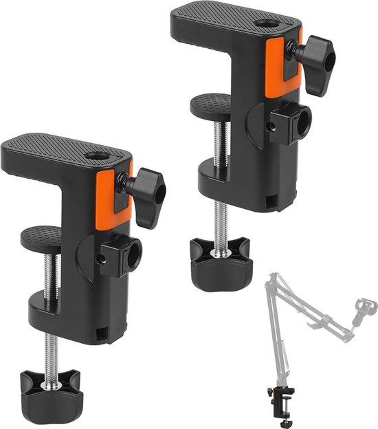IXTECH microfoonarm met bureauhouder, Boom Arm, Microfoonstandaard, Mic