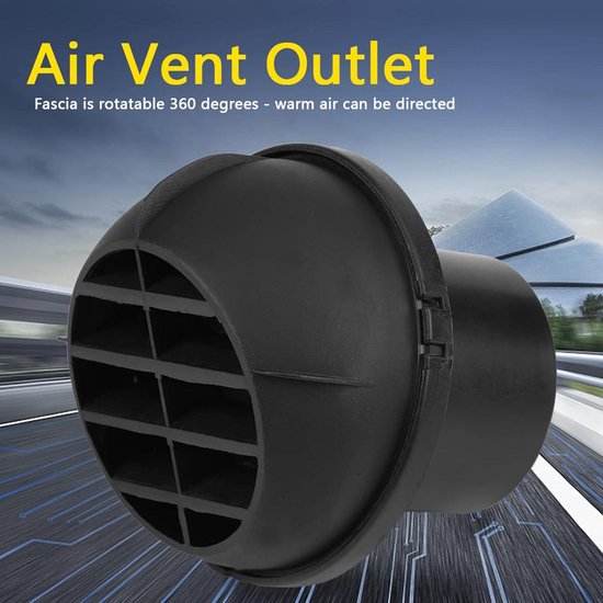 SENHE 75mm/60mm/42mm Diesel Heater Duct Slang Pijp Luchtkanaal Ontluchter Outlet Slang Clip Geschikt voor Webasto Fit voor Eberspach Diesel Parking Heater (kleur: 42 mm