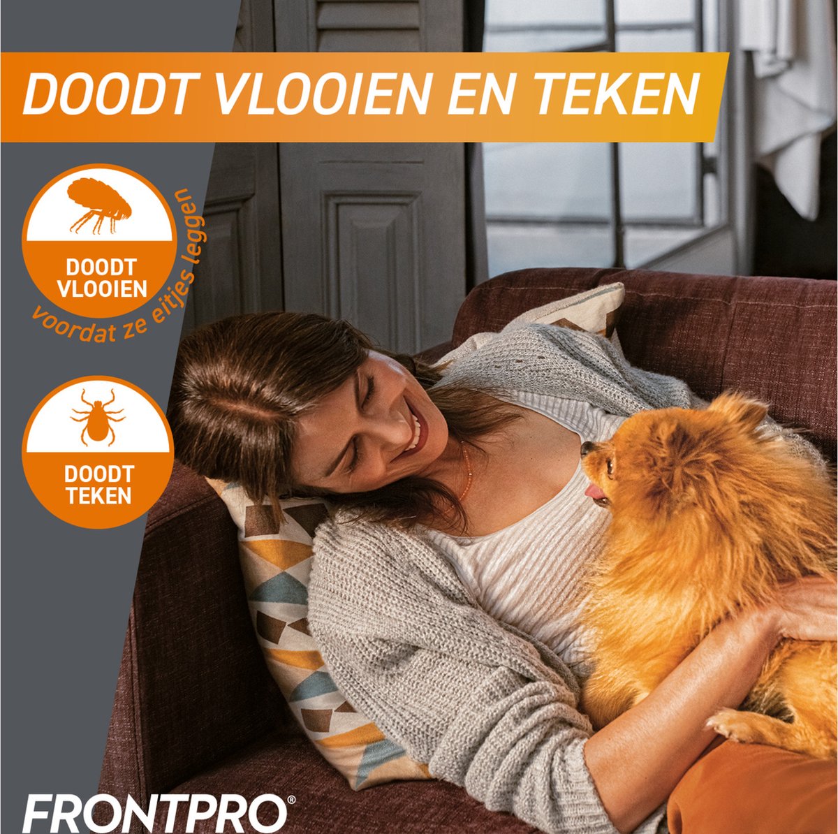 Frontpro Anti vlooien kauwtablet - Hond XL 25-50 kg - 3 tabletten — afbeelding 4