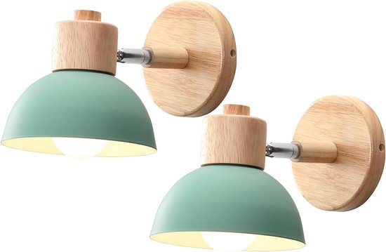 iDEGU Industriële wandlamp, vintage wandverlichting, katrol