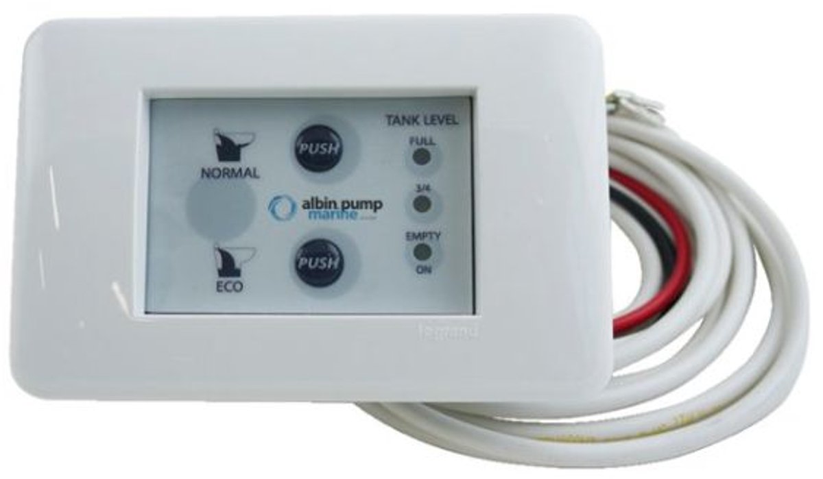 Schakelpaneel elektrisch ECO flush
