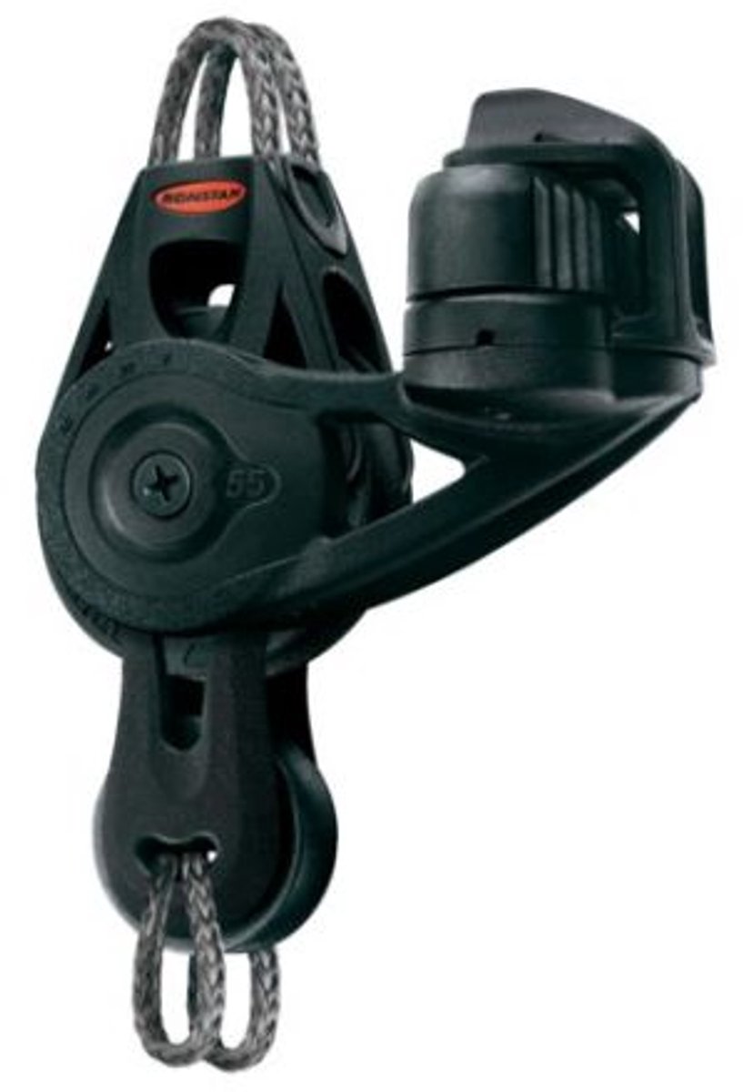 Ronstan Orbit Model blok: Vioolblok, hondsvot en cleat 55 mm