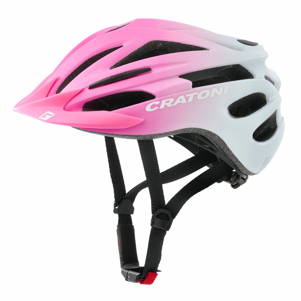 Helm Cratoni Pacer Jr. pink-white matt XS-S