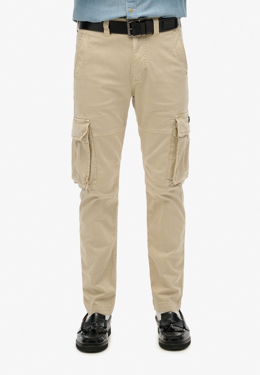 Superdry Core cargobroek Heren Broeken Creme
