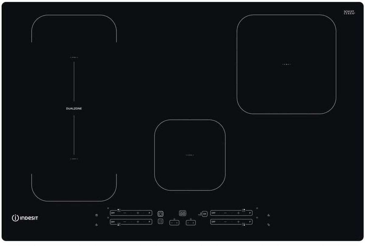 Indesit keramische inductiekookplaat