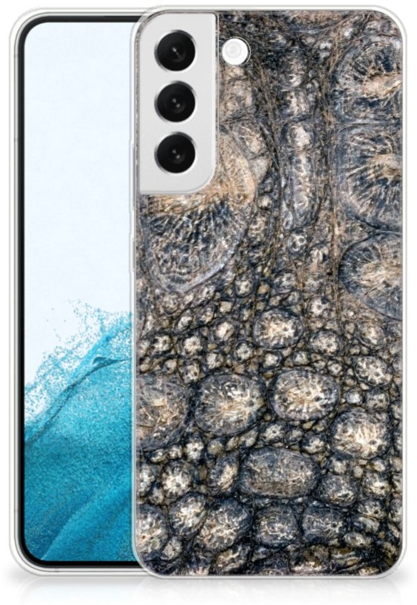 Samsung Galaxy S22 Plus TPU Hoesje Krokodillenprint
