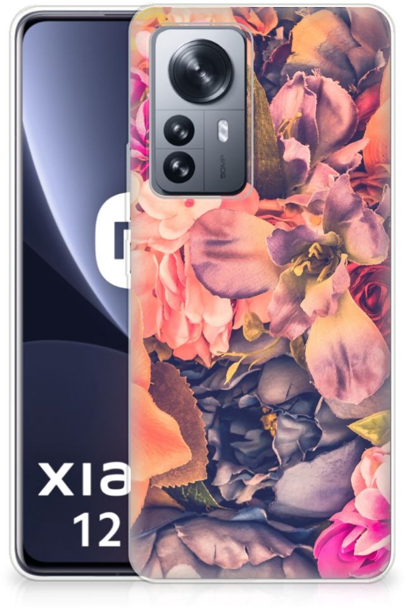 Xiaomi 12 Pro TPU Case Bosje Bloemen