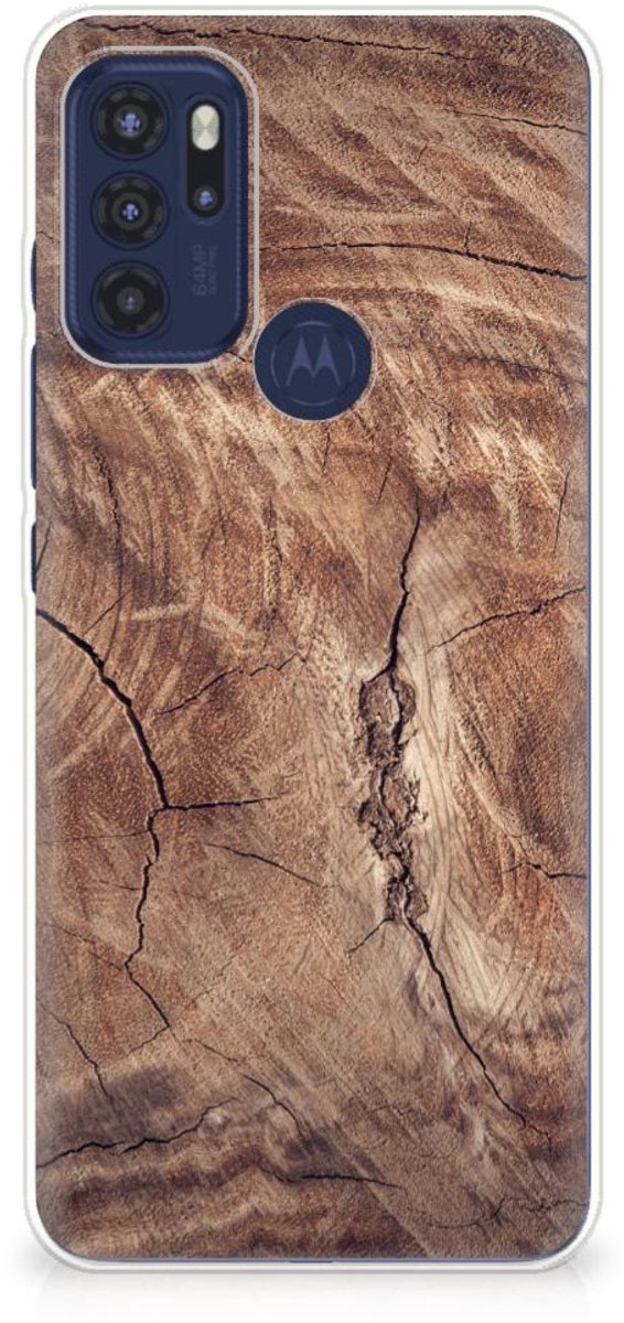 Motorola Moto G60s Bumper Hoesje Tree Trunk