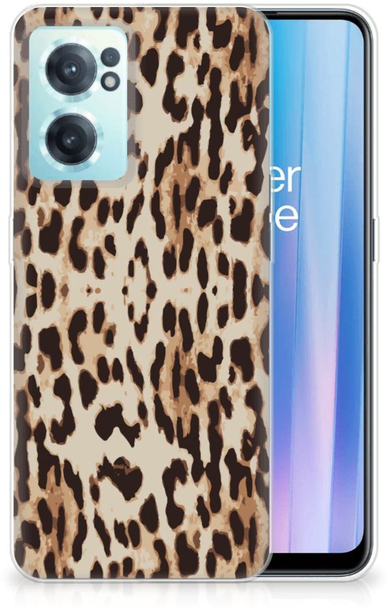 OnePlus Nord CE 2 5G TPU Hoesje Leopard