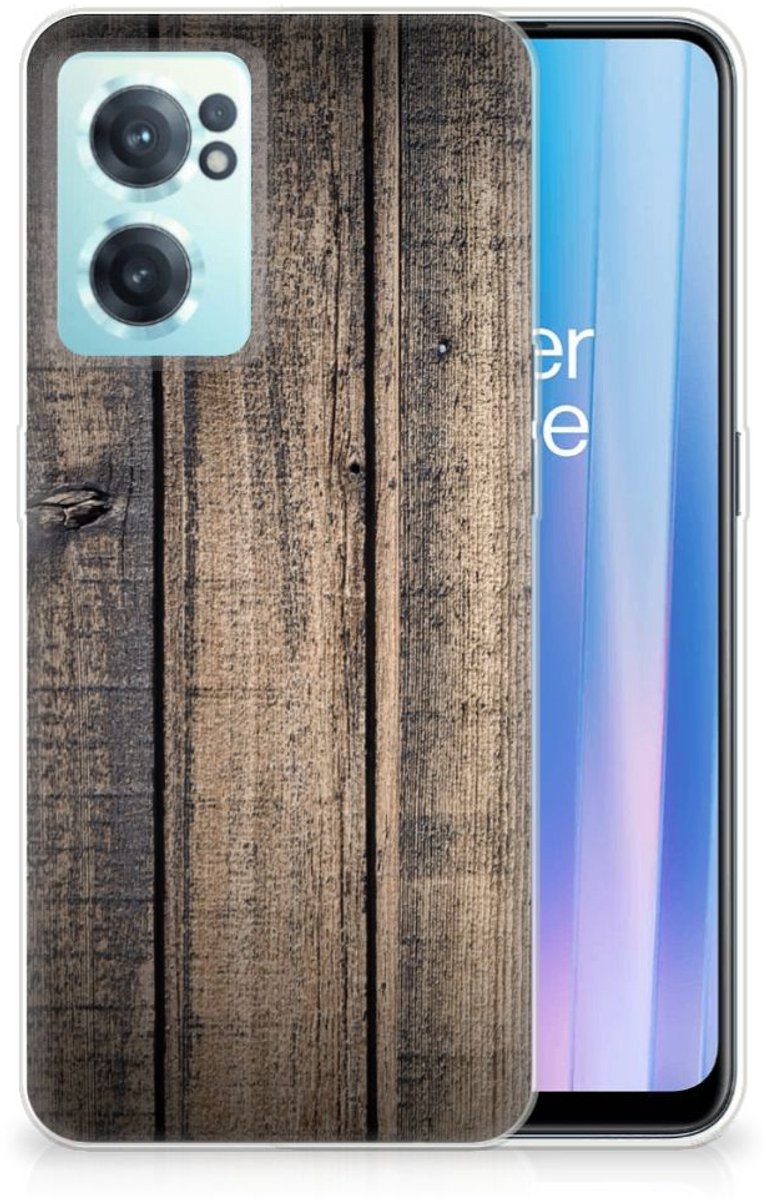 OnePlus Nord CE 2 5G Bumper Hoesje Steigerhout