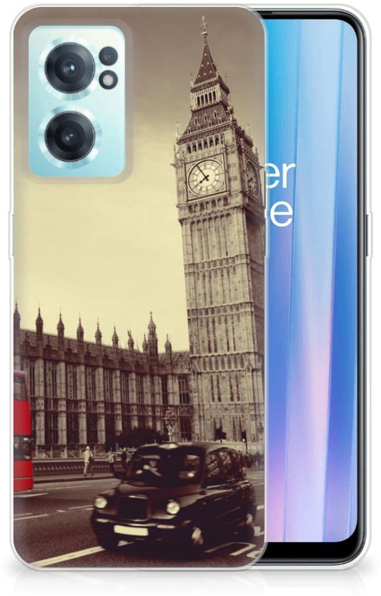 TPU Hoesje voor OnePlus Nord CE 2 5G Siliconen Back Cover Londen