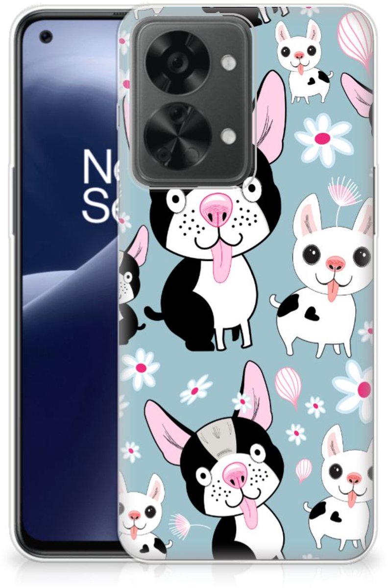 OnePlus Nord 2T TPU Hoesje Hondjes
