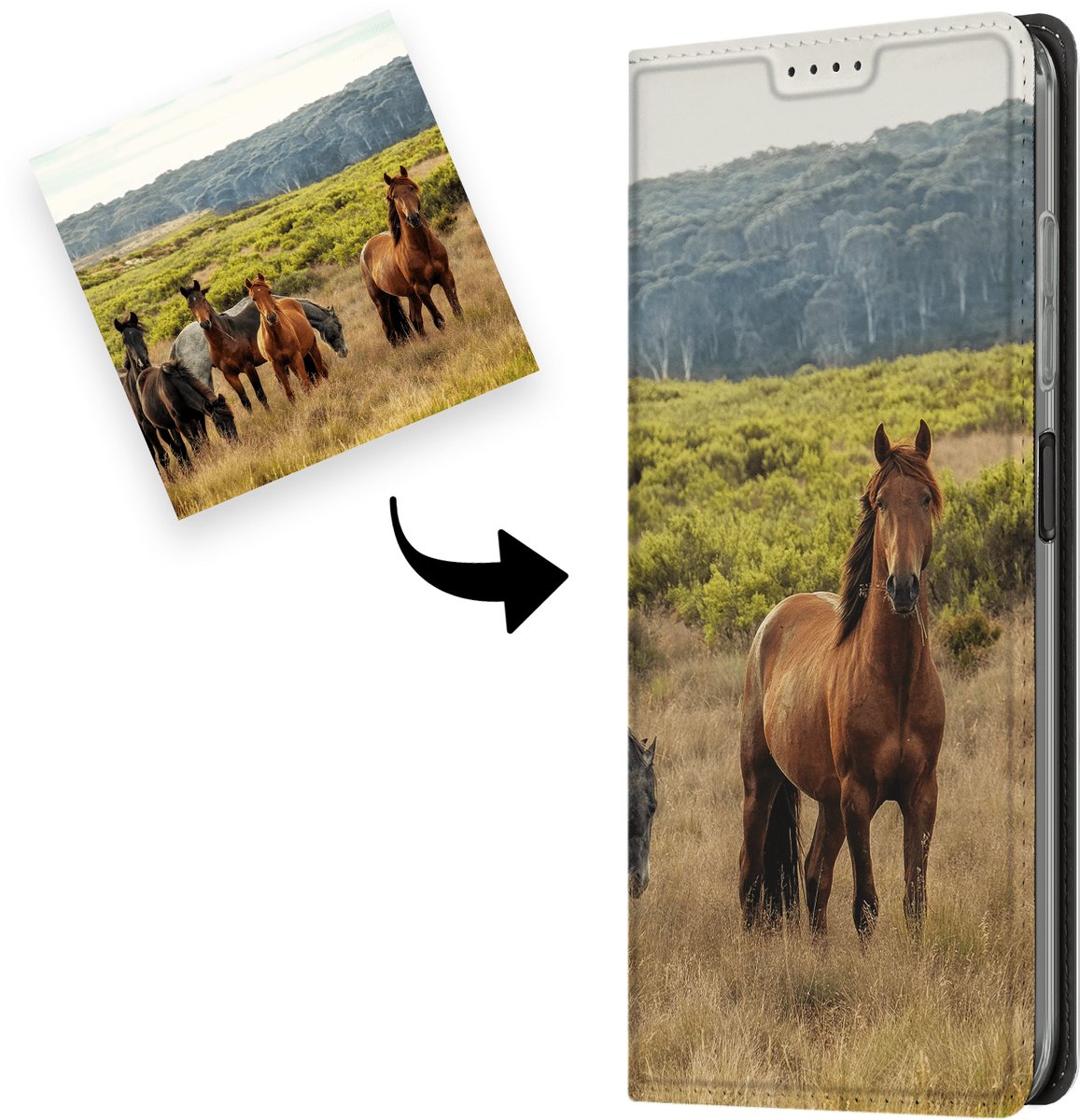 Book Case voor Stand Case Hoesje Maken voor de Samsung Galaxy A05s