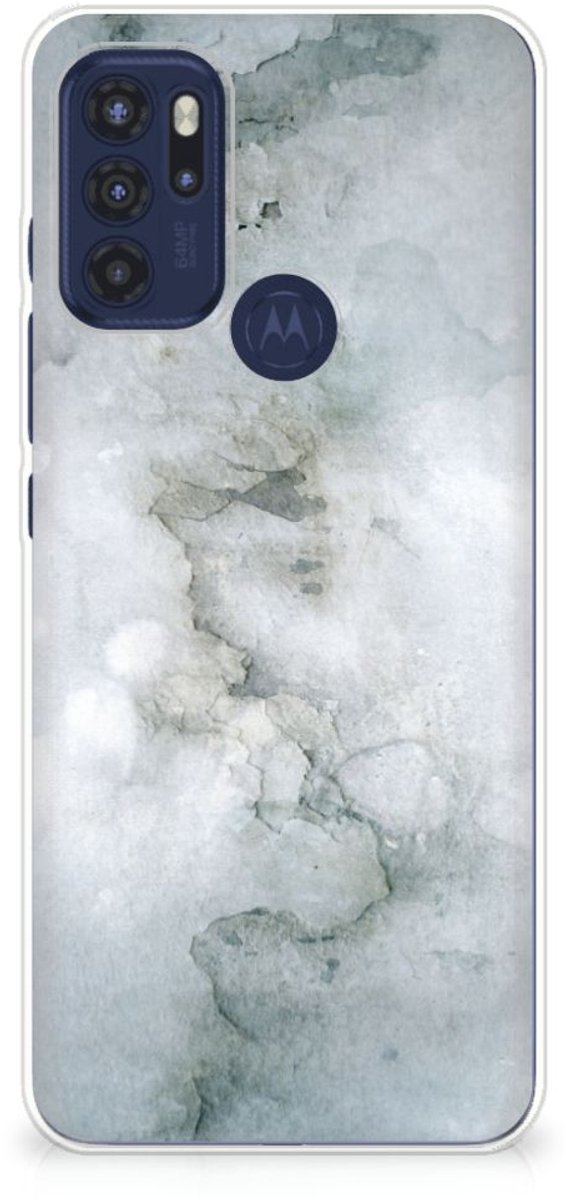 Hoesje maken Motorola Moto G60s Painting Grey