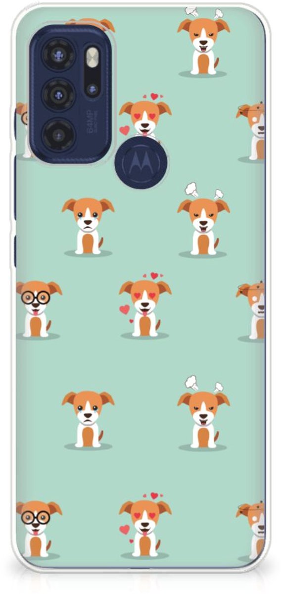 Motorola Moto G60s TPU Hoesje Pups