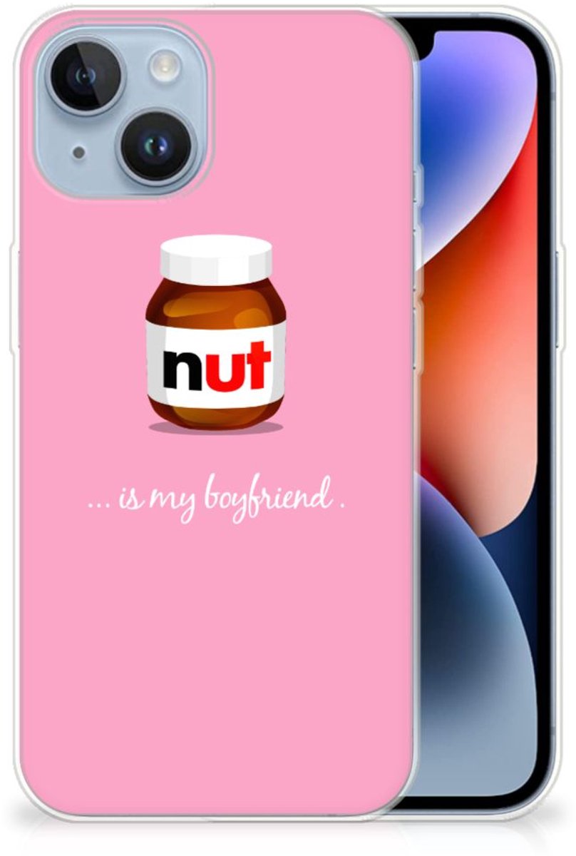 Apple iPhone 14 Siliconen Case Nut Boyfriend