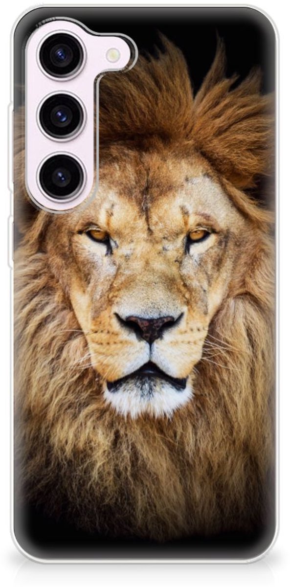 Samsung Galaxy S23 TPU Hoesje Leeuw