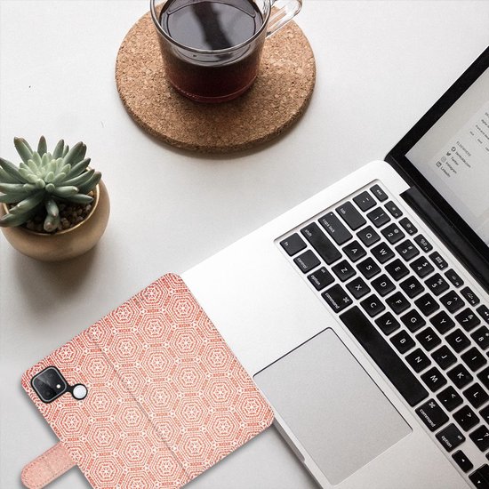 Coque Mobile OPPO A15 Coque Smartphone Motif Orange