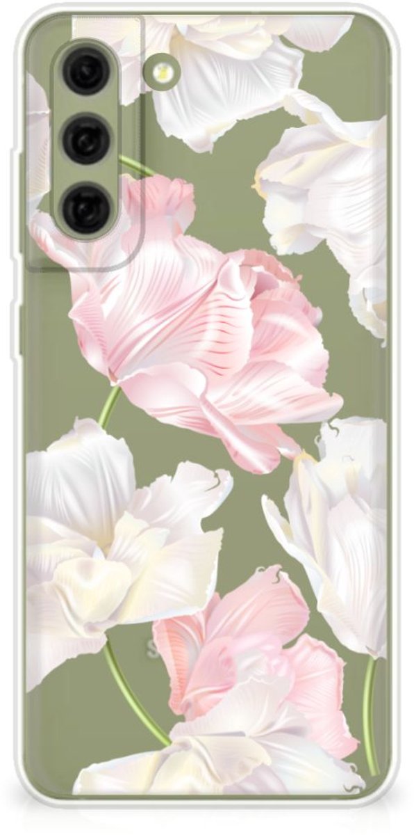 Samsung Galaxy S21FE TPU Case Lovely Flowers