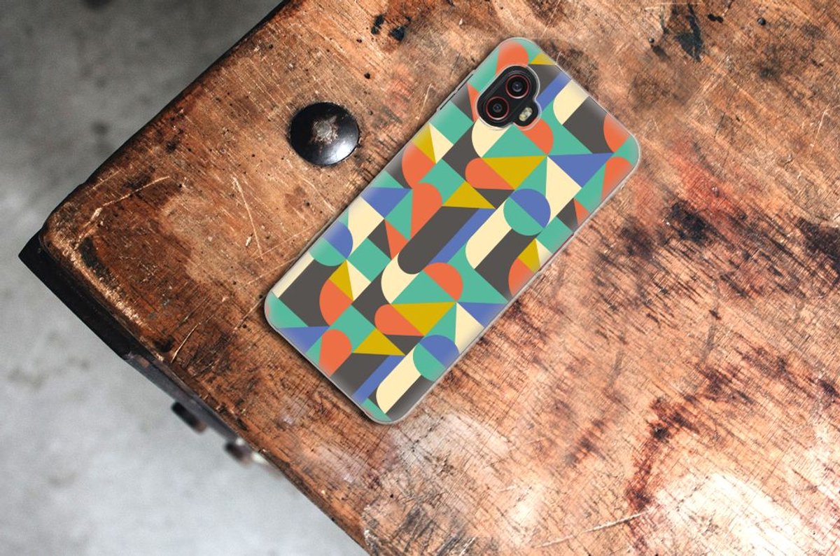 Samsung Galaxy Xcover 6 Pro TPU bumper Funky Retro
